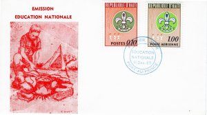 Haiti 1967 Sc 576,C286 FDC-3