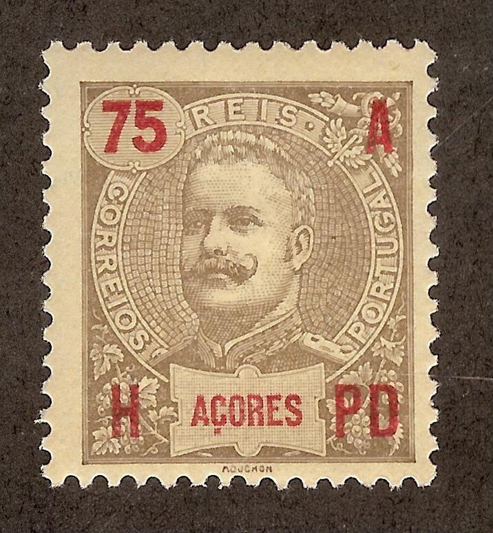 AZORES SC# 107 F-VF OG 1906