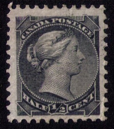 Canada Sc #34 Used Lightly Cancelled Very Fine