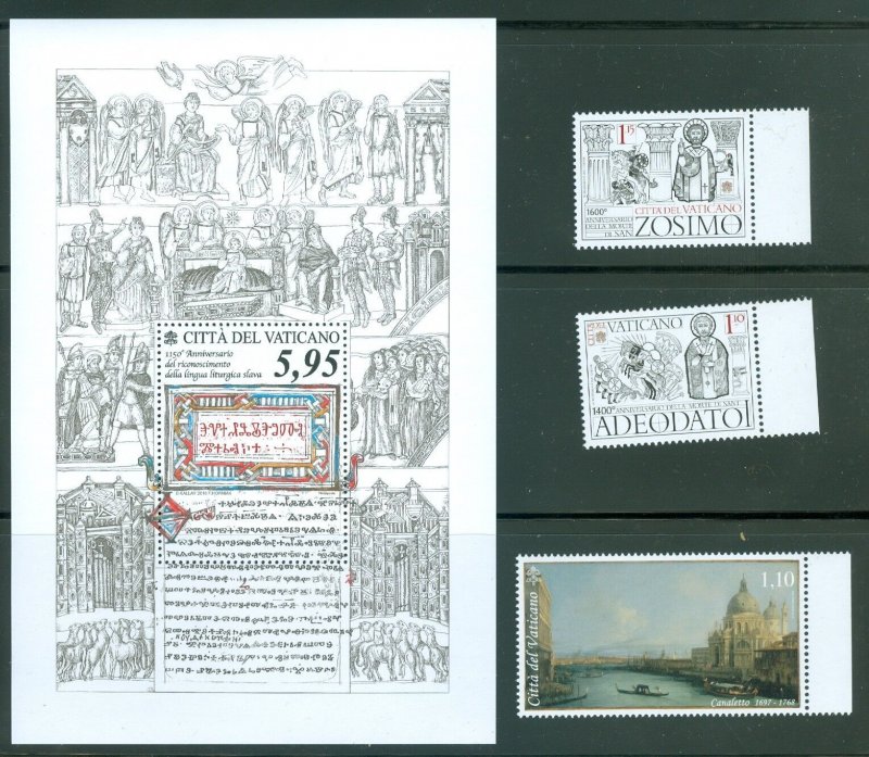 Vatican City 2018 Compete MNH Year Set