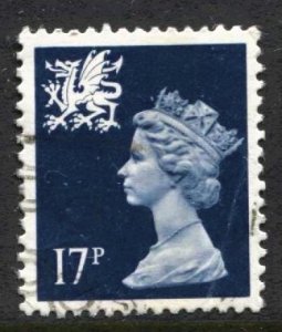 STAMP STATION PERTH Wales #WMH31 QEII Definitive Used 1971-1993