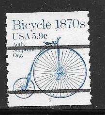 US #1901a Bicycle (U) PNC Single plate #3  CV $5.00