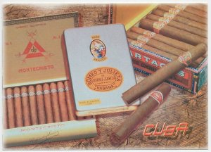 Postal stationery Cuba 2000 Cigar - Romeo and Juliet - Montecristo