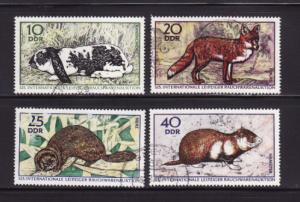 Germany DDR 1172-1175 Set U Animals