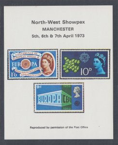 Great Britain - 1973 North-West Showpex MANCHESTER April 1973, MNH Cinderella