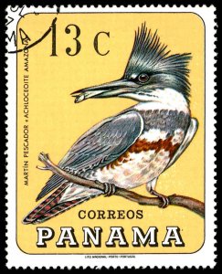 PANAMA Sc 478E CTO - 1967 13c Bird Issue