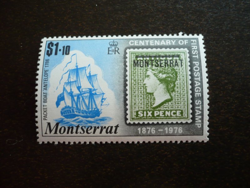 Stamps - Montserrat - Scott# 332 - Mint Never Hinged Part Set of 1 Stamp