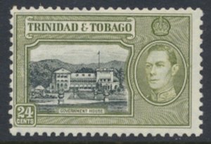 Trinidad & Tobago  SG 253   SC# 58  MVLH  1938   - see scans and details