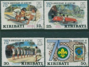 Kiribati 1982 SG189-192 Scouts set FU