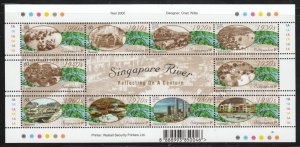 Singapore 2000 Sc 942 Singapore River sheet MNH