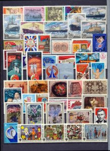 RUSSIA 1980s/90s Flowers Space Wildlife Sport MNH(Apprx 300 Items)NS590