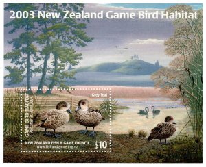 (I.B) New Zealand Revenue : Game Bird Habitat $10 (2003)