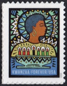 SC#5531 (55¢) Kwanzaa Single (2020) SA