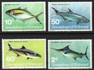 St. Vincent Grenadines Sc #218-221 MNH