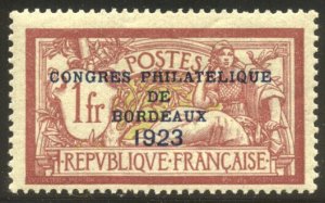 FRANCE #197 Mint - 1923 Bordeaux Ovpt