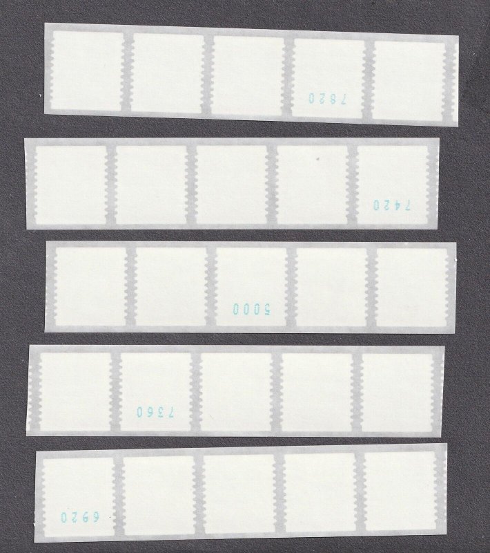 PNC5 34c Liberty SA 2222 US 3466 4 Digit Bot Set 5 Set 5 MNH F-VF | United  States, General Issue Stamp