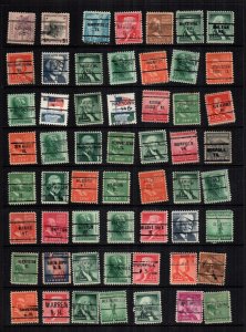 US 54 used precancels
