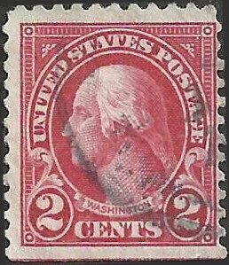 # 554 Used Carmine George Washington