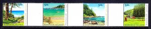 Norfolk Island - Scott #794 - MNH - 2 perf folds on strip - SCV $7.75