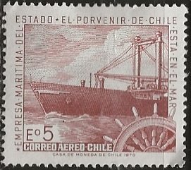 Chile ||| Scott # C307 - MH
