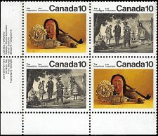 CANADA   # 579a LOWER LEFT PLATE BLOCK  (3-2)