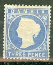 BV: Gambia 8 mint CV $80