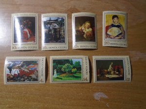 Russia  #   4141-47  MNH