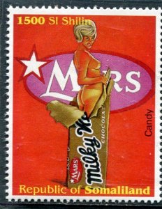 Somaliland 1999 MEL RAMOS Pop Art 1 value Perforated Mint (NH)