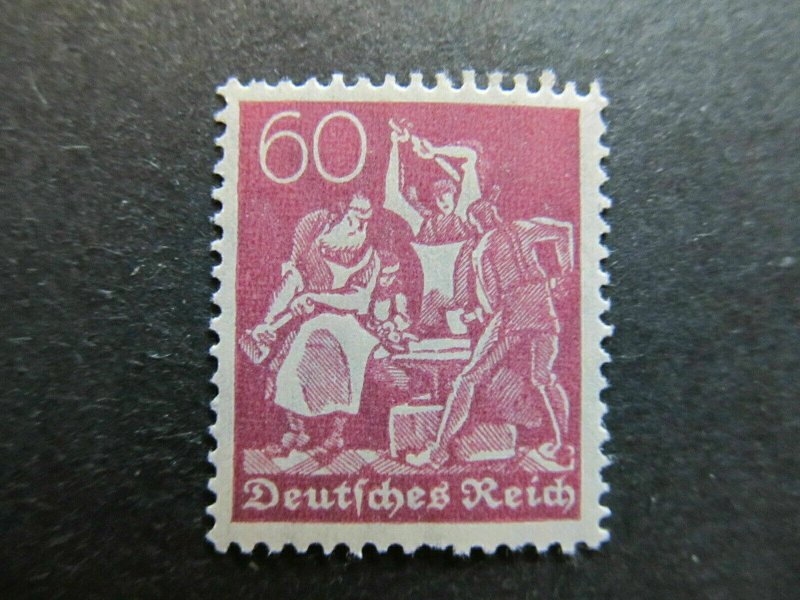 A4P8F69 Germany 1921 Wmk Lozenges 60pf mh*