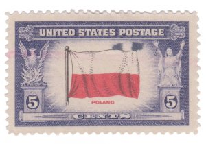 UNITED STATES STAMP. 1943 - 44. SCOTT # 909. USED. # 2