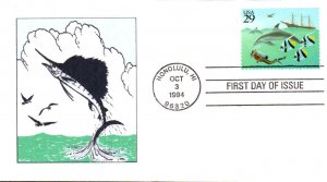 #2864 Wonders of the Sea Heritage FDC