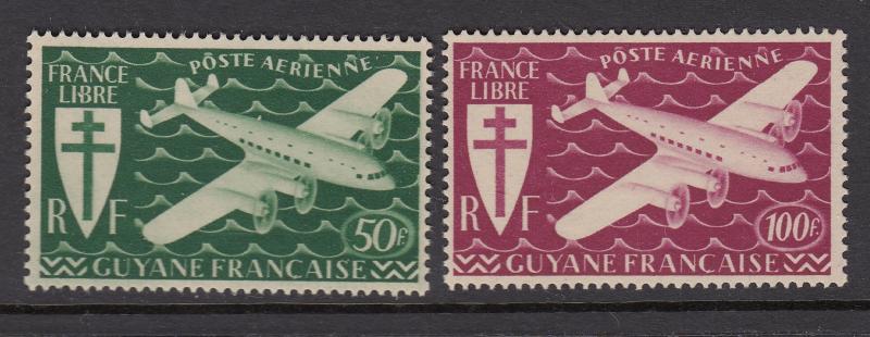 French Guiana C9-10 mnh