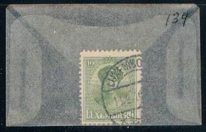 Luxembourg 134 Used Duchess Charlotte 1921 (L0228)