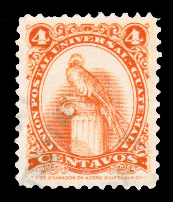 GUATEMALA STAMP 1957. SCOTT # 370. USED. # 3