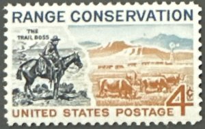 Scott #1176 1961 4¢ Range Conservation MNH OG XF