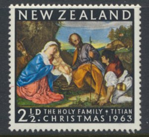New Zealand SG 817  SC# 359  MVLH  Christmas  1963 see details and Scans