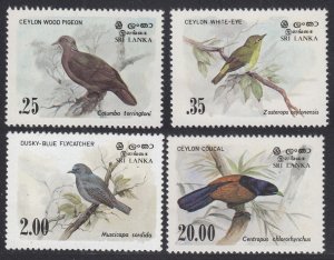 1983 Sri Lanka 640-643 Birds 7,50 €