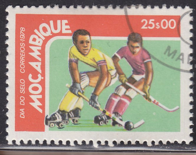 Mozambique 612 Roller Ball Hockey 1978