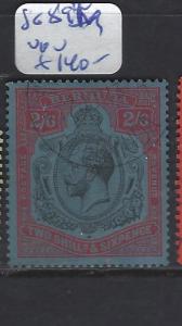 BERMUDA (P0404B)  KGV 2/6  SG 89F   VFU