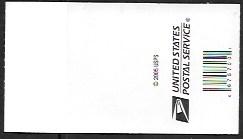 US #4008-12 MNH Booklet pages - 6 stamps total. Veggies.)