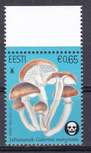 Estonia, Mushrooms MNH / 2019