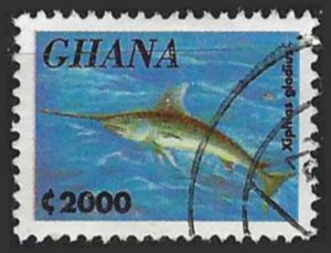 Ghana #1838 (1995), postally used single, cat. $4.25