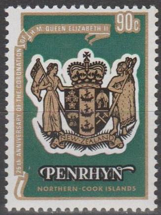 Penrhyn #104c  MNH F-VF (ST2394)