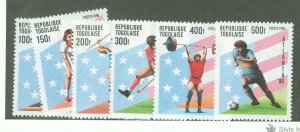 Togo #1695-1700 Mint (NH) Single (Complete Set) (Olympics)