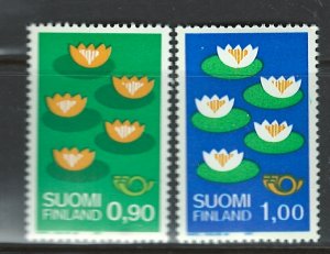 Finland Scott 593-594 MNH