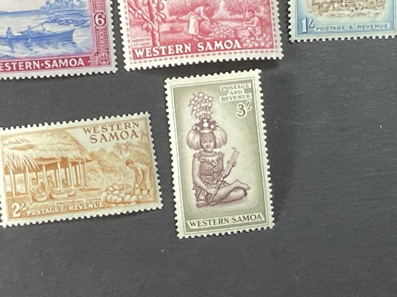 SAMOA # 203-212--MINT NEVER/HINGED----COMPLETE SET---1952
