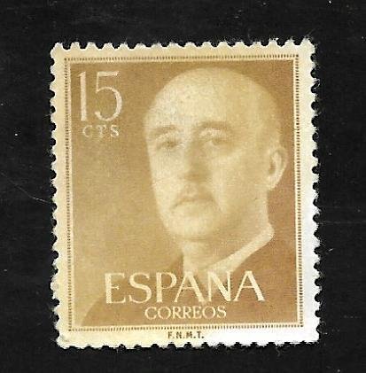 Spain 1954 - U - Scott #816