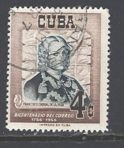 Cuba Sc # 552 used (DT)