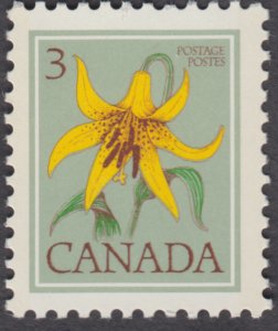 Canada - #708 Canada Lily - MNH