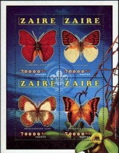 Butterflies MNH  by Zaire Scott 1454 Orchid Value $ 27.50